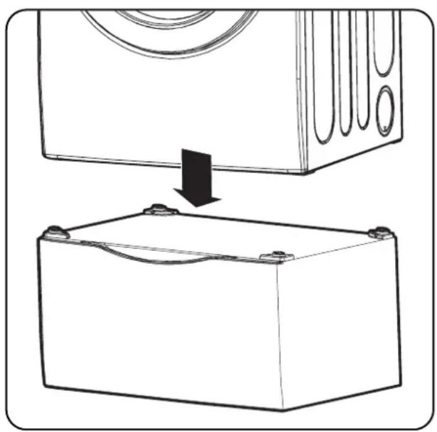 DAEWOO DWR-WE33WS - B : Uninstalling a gas dryer: - 1