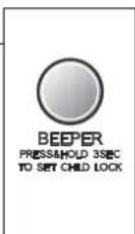 DAEWOO DWR-WE33WS - Beeper - 1