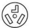DAEWOO DWR-WE33WS - 4-wire receptacle (NEMA type14-30R) - 1