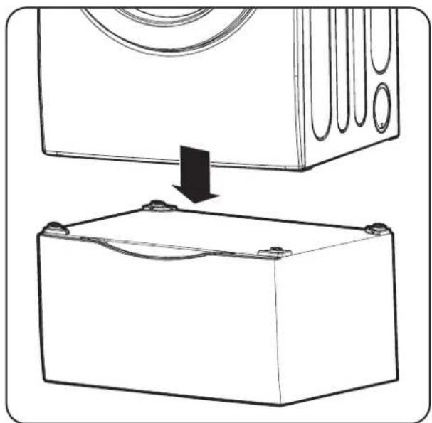 DAEWOO DWR-WE6413RC - B : Uninstalling a gas dryer: - 1