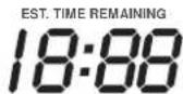 DAEWOO DWR-WE6413RC - Estimated Time Remaining - 1