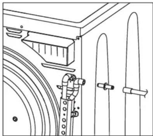 BEKO DCU 1670 - Collegamento al serbatoio acqua (prodotti dotati di condensatore); - 1