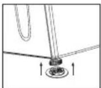 BEKO DCU 1670 - Adjusting feet - 1