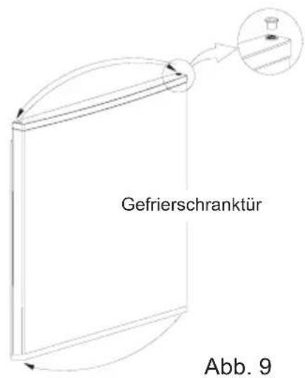 Gefrierschranktür Abb. 9