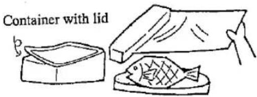 Container with lid