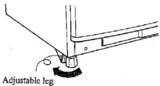 Adjustable leg