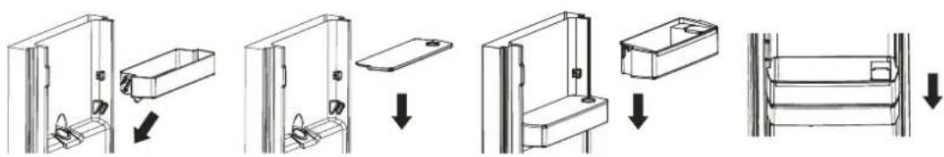 HAIER HBM-686SWD - INVERSAREA DIRECTIEI DE DESCHIDERE A USILOR - 8