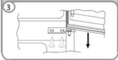 HAIER HBM-686SWD - INVERTIRE L'APERTURA DEGLI SPORTELLI - 3