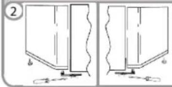 HAIER HBM-686SWD - INVERTIRE L'APERTURA DEGLI SPORTELLI - 2