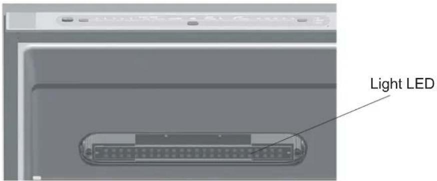 NORDMENDE RFF466NFNMIXA - Replacing The Light Led - 1