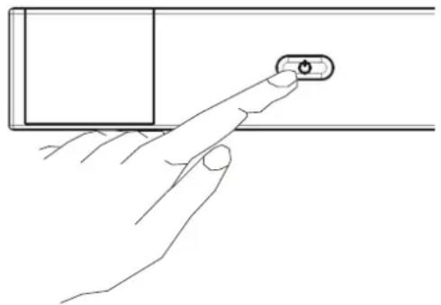 NORDMENDE RFF466NFNMIXA - On / Off button - 1