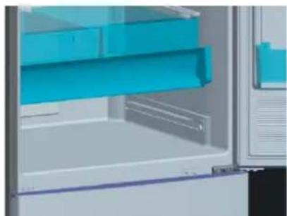 NORDMENDE RFF466NFNMIXA - Roller Storage Box - 4