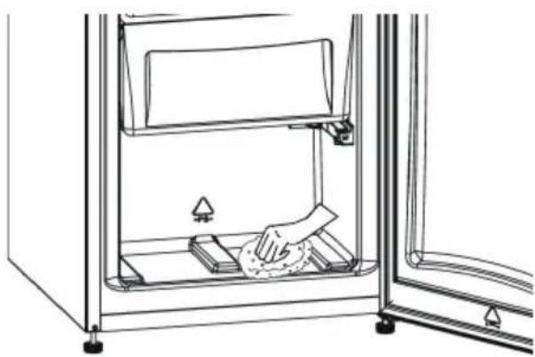 NORDMENDE RFF332SLAPLUS - Defrosting Freezer compartment - 1