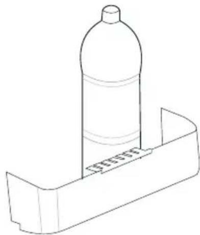 NORDMENDE RFF332SLAPLUS - Bottle holder (Only some models) - 5