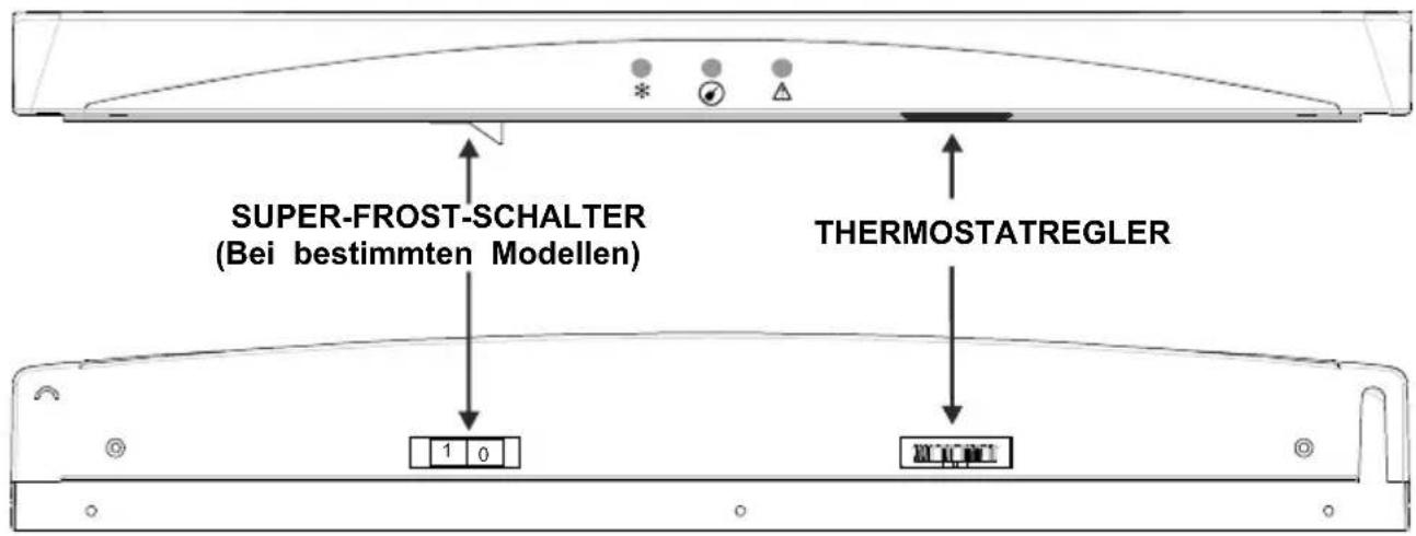 NORDMENDE RFF332SLAPLUS - EINSTELLEN DES THERMOSTATS - 1