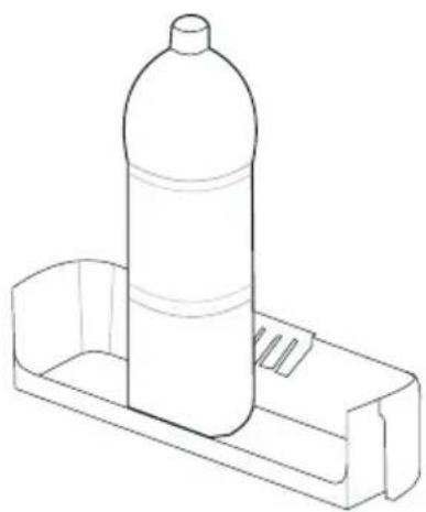 NORDMENDE RFF332SLAPLUS - Bottle holder (Only some models) - 4