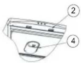 NORDMENDE RFF332SLAPLUS - THE PARTS OF THE APPLIANCE AND THE COMPARTMENTS - 1