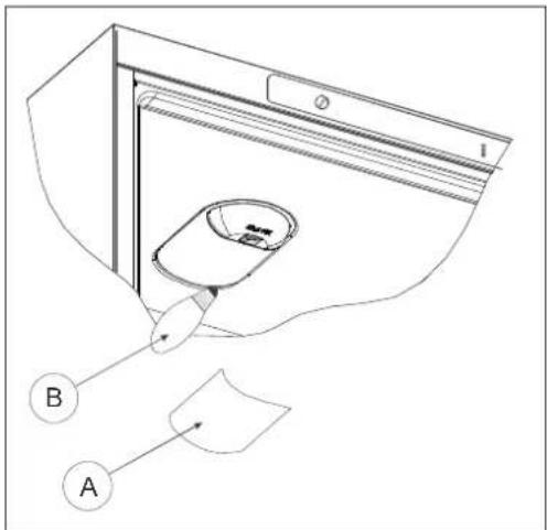 NORDMENDE RFF331WHA - Auswechseln der Lampe im Kühlteil - 1