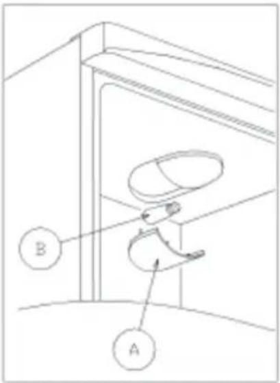 NORDMENDE RFF312NFWHA - Auswechseln der Lampe - 1