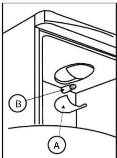NORDMENDE RFF312NFSLA - Replacing the Refrigerator Light Bulb - 1