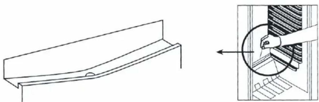 NORDMENDE RET345R - Refrigerator compartment; - 1