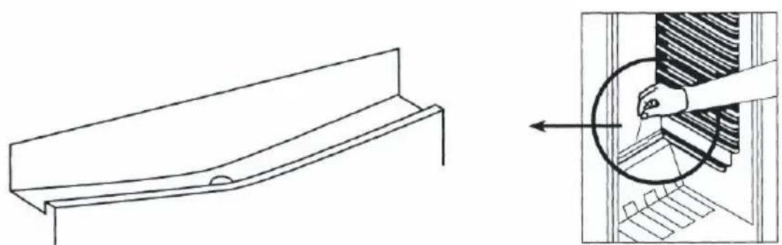 NORDMENDE RET345BL - Refrigerator compartment; - 1