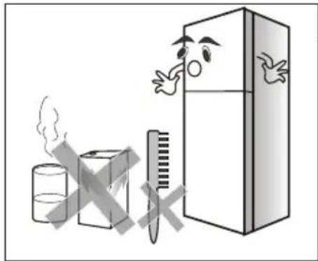 Lloyd LFR330SS - Make sure the fridge is unplugged before you take out the water pan. - 1