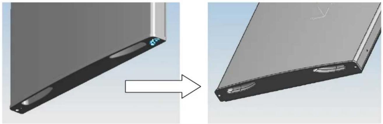 Lloyd LDR275W - Refrigerator door installation guidelines about swapping left & right - 6