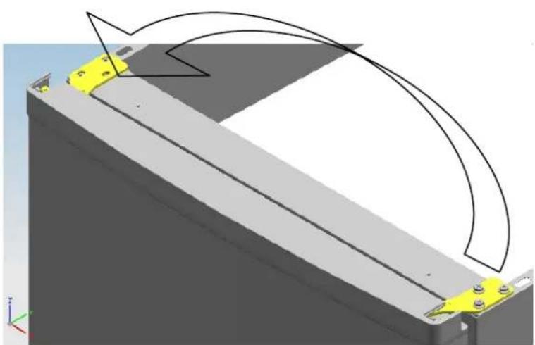 Lloyd LDR275W - Refrigerator door installation guidelines about swapping left & right - 11