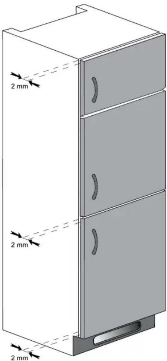 Flavel FC7030 - Reversing the doors - 8