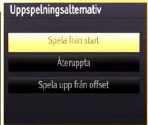Luxor LX39DL189T2 - Titta på inspelade program - 1