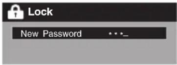 SANSUI HDLCD5050 - To register a password - 1