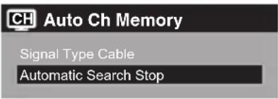 SANSUI HDLCD5050 - Automatic Search - 1
