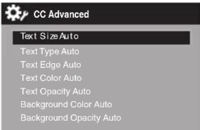 SANSUI HDLCD5050 - When you have selected "Custom" as the display method, you can adjust the various setting listed below as follows: - 1