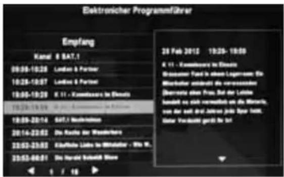 XORO HTC 2240 HD - Umschalten der Ansicht - 1