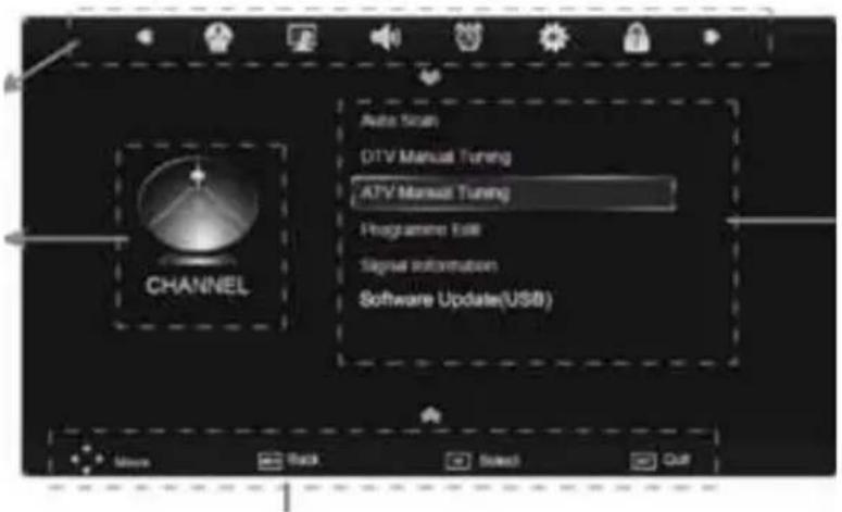 XORO HTC 2240 HD - Seitenverhältnis - 1