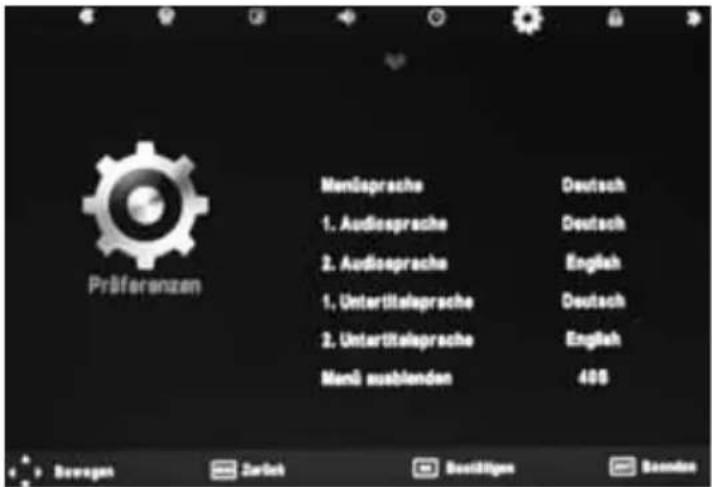XORO HTC 2240 HD - Untertitelsprache - 1