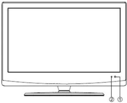 XORO HTC 2240 HD - 2) LED - 1