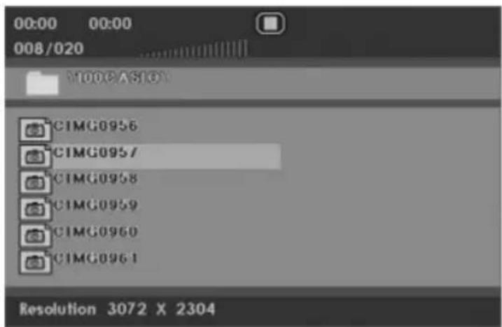 XORO HTC 2240 HD - Navigieren im Dateibrowser - 1