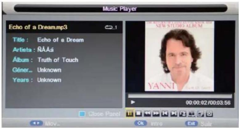 Music Player Echo of a Dream.mp3 Title : Echo of a Dream Artista : ÑÁÁá Album : Truth of Touch Géner... Unknown Years : Unknown NEW STUDIO ALBUM YANVI 00:00:02/00:03:56 Close Panel mov... OK intro Exit Salir