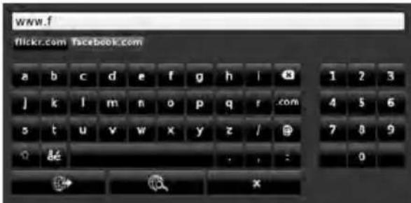 ITT LED 50F-7375-S - Um den Browser verwenden zu können müssen Sie im SmarTV Portal den Internetbrowser auswählen. - 2
