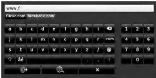 ITT LED 50F-7375-B - Internet Browser - 4