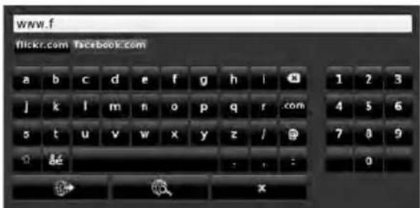 ITT LED 47F-7475 - Um den Browser verwenden zu können müssen Sie im SmarTV Portal den Internetbrowser auswählen. - 2