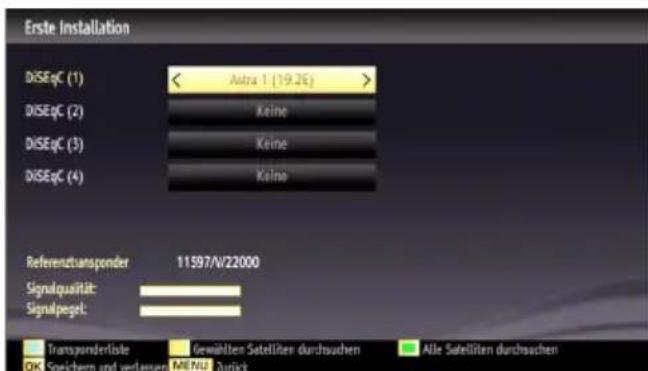 SCHAUB LORENZ 40LT590CT - DiSEqC-Schalter: - 3