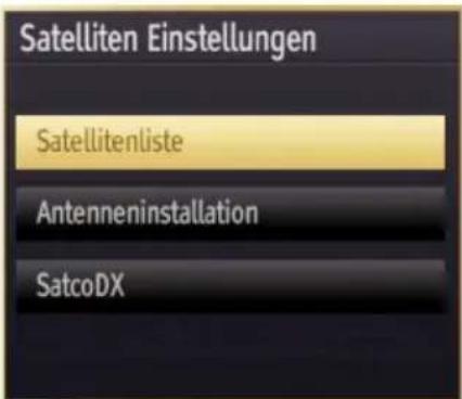 SCHAUB LORENZ 40LT590CT - Satelliteneinstellungen konfigurieren - 1