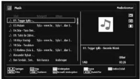 SCHAUB LORENZ 32LT511 - Wiedergeben von Musik über USB - 1