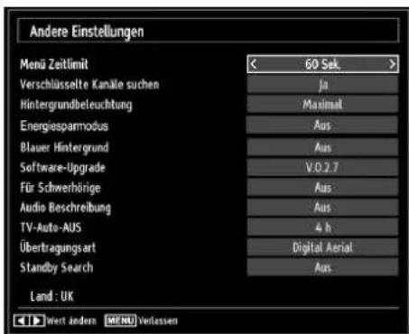 SCHAUB LORENZ 32LT511 - Andere Einstellungen konfi gurieren - 1
