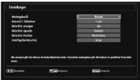 SCHAUB LORENZ 32LT511 - Medienbrowser-Einstellungen - 1