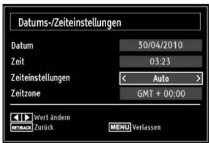 SCHAUB LORENZ 32LT511 - Einstellen von Datum und Uhrzeit - 1