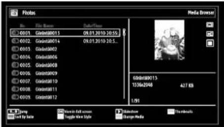 SCHAUB LORENZ 32LT511 - Viewing Photos via USB - 1